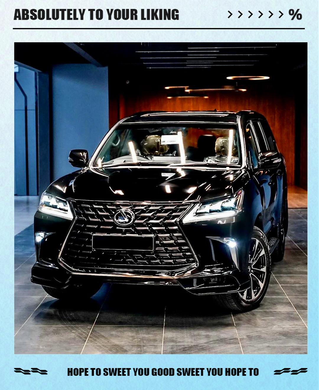 2024款雷克萨斯LX570平行进口 动力十足